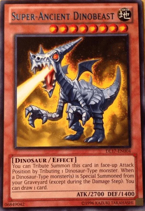Super-Ancient Dinobeast (Blue) [DL17-EN004] Rare - for just $0.15! 