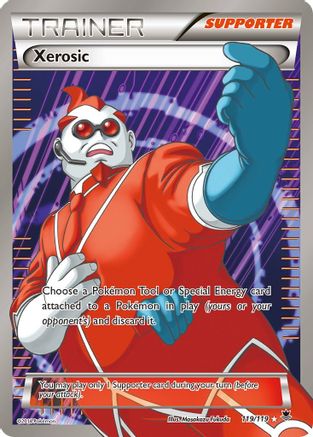 Xerosic (Full Art) 119/119 - XY  Phantom Forces Holofoil - for just $2.52! 