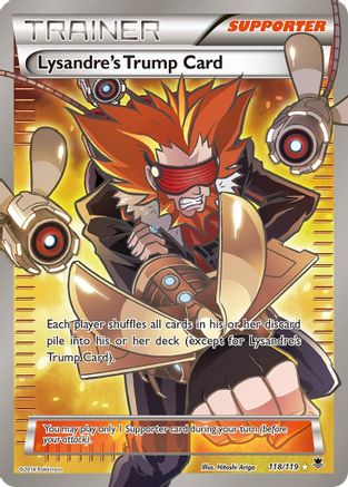 Lysandre's Trump Card (Full Art) 118/119 - XY  Phantom Forces Holofoil - for just $5.63! 