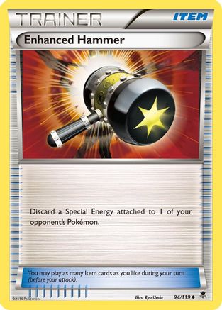 Enhanced Hammer 094/119 - XY  Phantom Forces Reverse Holofoil - for just $0.40! 