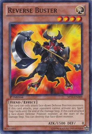 Reverse Buster [SP14-EN009] Starfoil Rare - for just $0.10! 