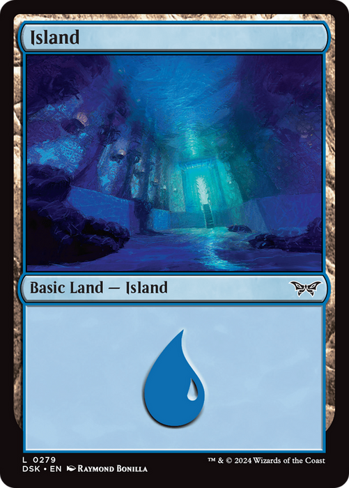 Island (DSK-279) - Duskmourn: House of Horror Foil - for just $0.07! 