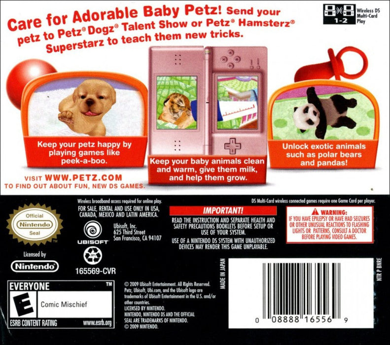 Petz: Nursery – Nintendo DS (DS) - for just $0! 