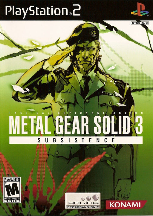 Metal Gear Solid 3 Subsistence – PlayStation 2 (PS2) - for just $31.99! 