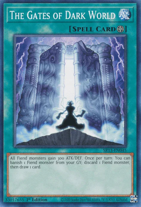 The Gates of Dark World [SR13-EN045] Common - for just $0.10! 