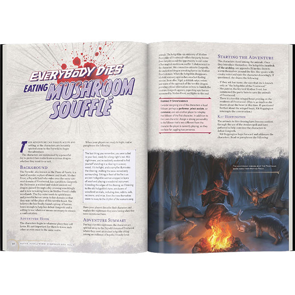 D&D Adventures: Everybody Dies, Vol. 1- Faster, Purple Worm! - for just $44.99! 