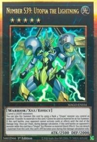 Number S39: Utopia the Lightning [MAGO-EN034] Gold Rare - for just $0.15! 