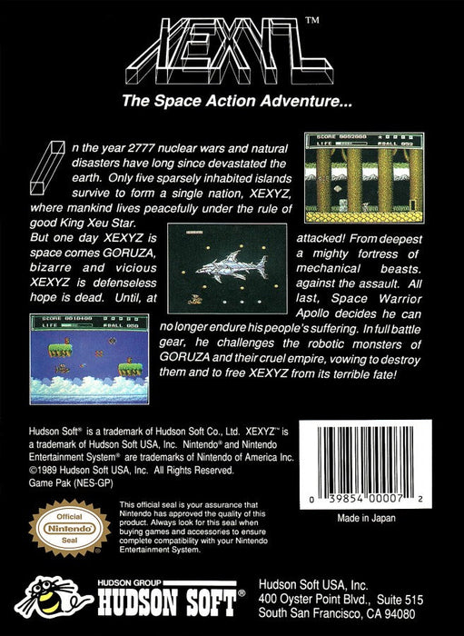Xexyz – Nintendo Entertainment System (NES) - for just $16.99! 