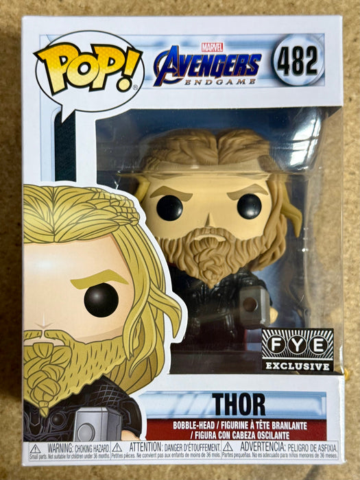 Funko Pop! Marvel Thor #482 Avengers Endgame 2019 Vaulted Exclusive - for just $13! 