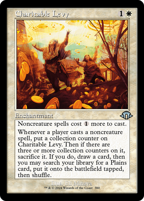 Charitable Levy (Retro Frame) (MH3-390) - Modern Horizons 3 - for just $0.07! 
