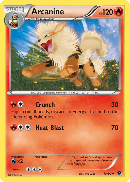 Arcanine (13/99) [Black & White: Next Destinies] - for just $0.60! 