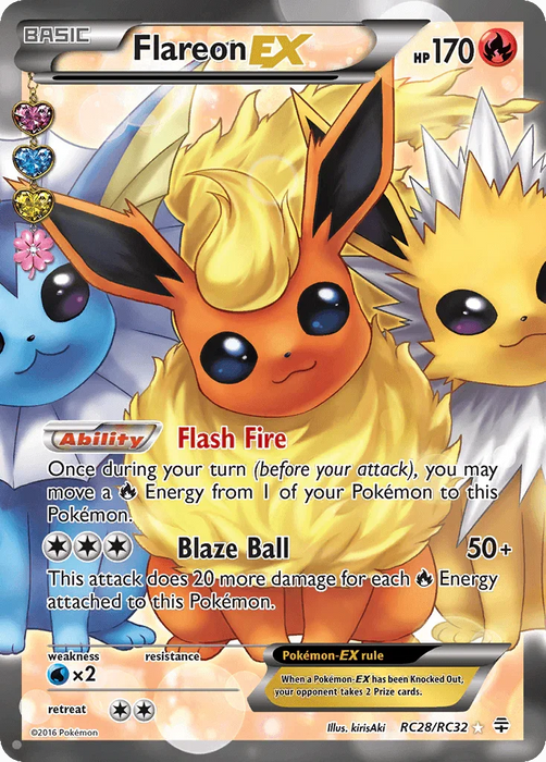 Flareon EX (RC28/RC32) [XY: Generations] - for just $65.25! 