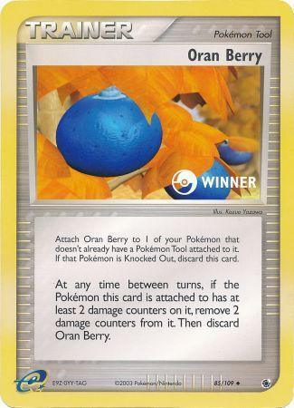 Oran Berry (85/109) (Jumbo Card) [EX: Ruby & Sapphire] - for just $44.80! 