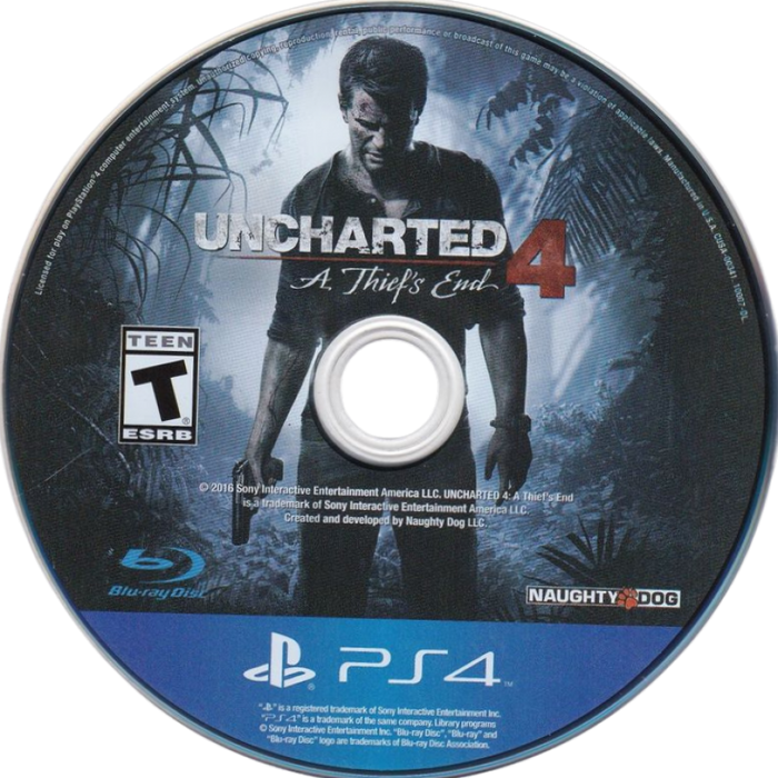 Uncharted 4: A Thief's End [Not for Resale] – PlayStation 4 (PS4) - for just $10.99! 