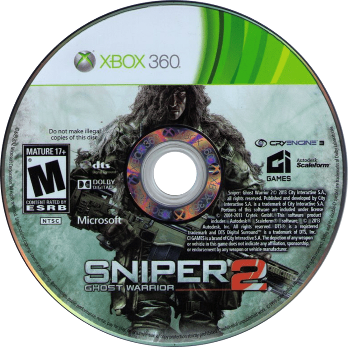 Sniper Ghost Warrior 2 [Bulletproof Steelbook Edition] – Xbox 360 (X360) - for just $18.99! 