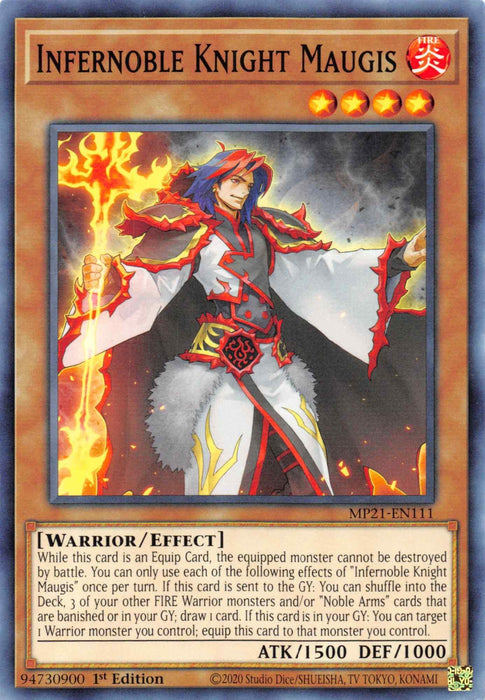 Infernoble Knight Maugis [MP21-EN111] Common - for just $0.10! 