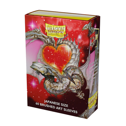 Dragon Shield: Japanese Size 60ct Brushed Art Sleeves - Valentine Dragons (2022) - Just $0! Shop now at Retro Gaming of Denver