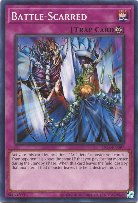 Battle-Scarred (25th Anniversary) [DCR-EN097] Common - for just $0.10! 