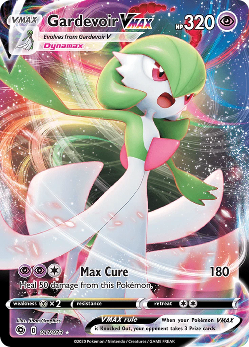 Gardevoir VMAX (017/073) [Sword & Shield: Champion's Path] - for just $2! 