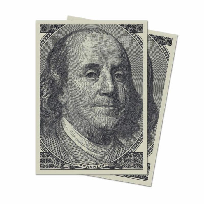 Ultra PRO: Standard 100ct Sleeves - Fine Art (Benjamin Franklin) - Just $0! Shop now at Retro Gaming of Denver