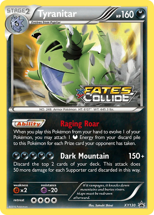 Tyranitar (XY130) [XY: Black Star Promos] - for just $14.20! 