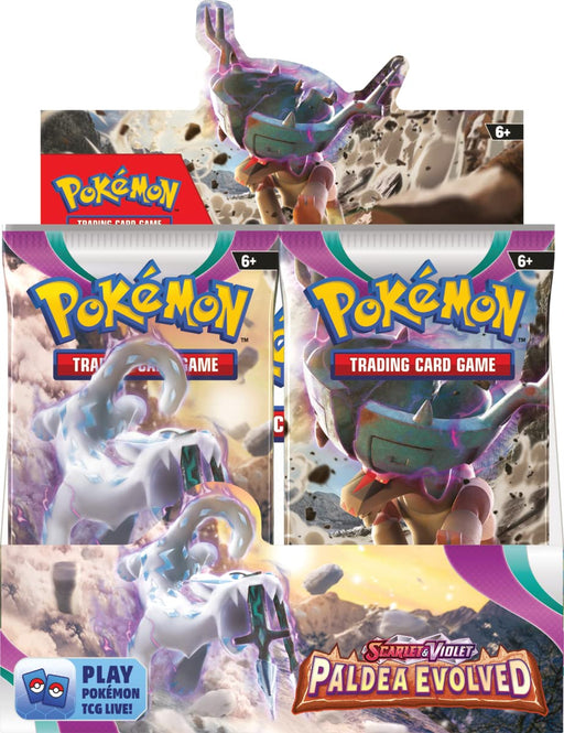 Pokémon TCG: Scarlet & Violet SV2 - Paldea Evolved Booster Display Box (36 Packs) - Premium Novelties & Gifts - Just $129.99! Shop now at Retro Gaming of Denver