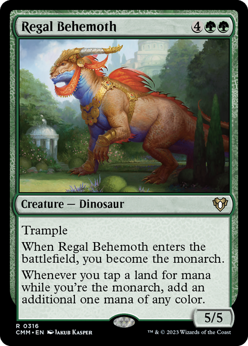 Regal Behemoth (CMM-316) - Commander Masters - for just $0.13! 