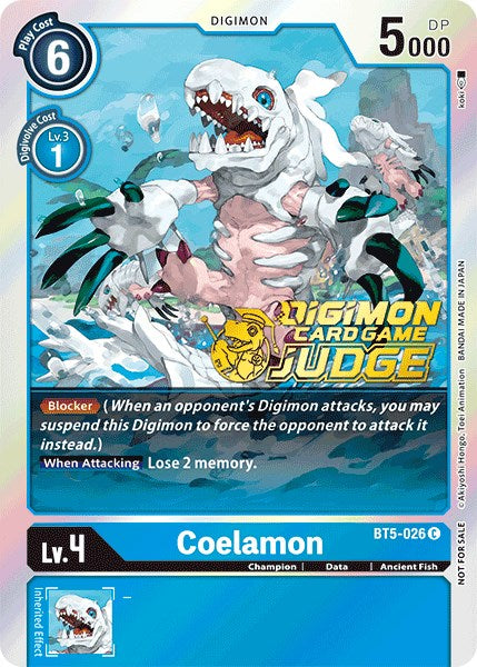 Coelamon [BT5-026] (Judge Pack 1) [Battle of Omni Promos] - Just $0.09! Shop now at Retro Gaming of Denver