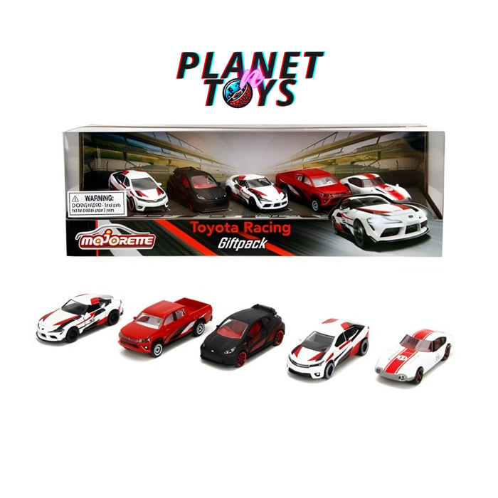 Majorette Toyota Racing 1:64 Scale Die-Cast Metal Vehicle 5-Pack - for just $14.99! 