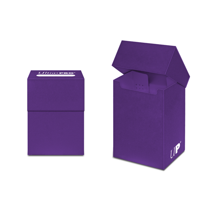 Ultra PRO: Deck Box - Solid Color (Purple) - for just $0! 