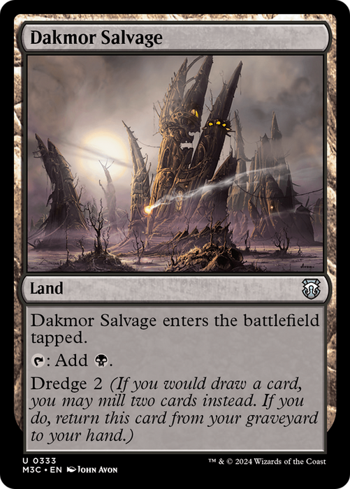 Dakmor Salvage (M3C-333) - Modern Horizons 3 Commander - for just $0.08! 