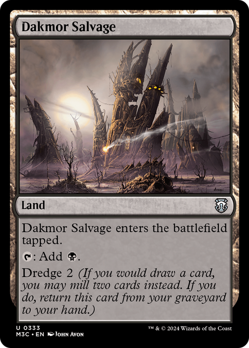 Dakmor Salvage (M3C-333) - Modern Horizons 3 Commander - for just $0.08! 