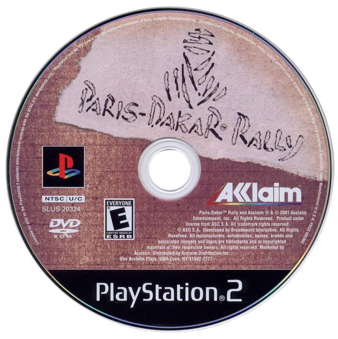Paris-Dakar Rally – PlayStation 2 (PS2) - for just $3.99! 