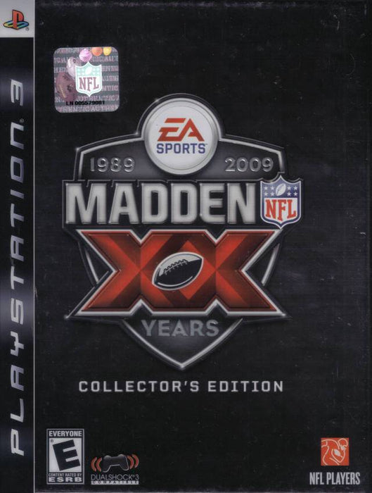 Madden NFL 09 XX Collectors Edition (Playstation 3) - for just $0! 