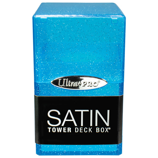 Ultra PRO: Satin Tower - Glitter Blue - for just $0! 