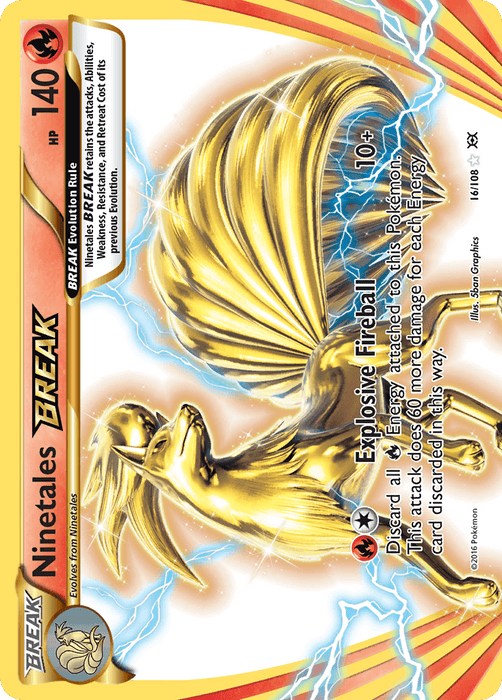Ninetales BREAK (16/108) [XY: Evolutions] - for just $1.15! 