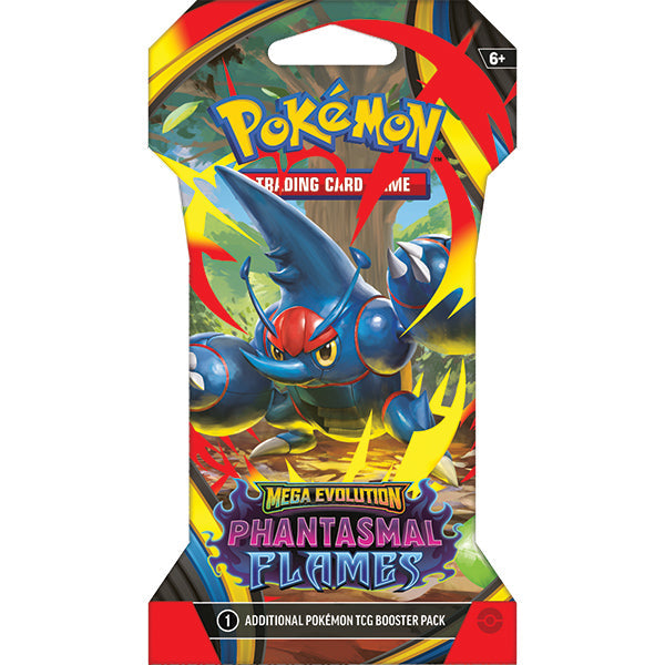 Pokemon: Mega Evolution - Phantasmal Flames Sleeved Booster Pack - for just $7! 