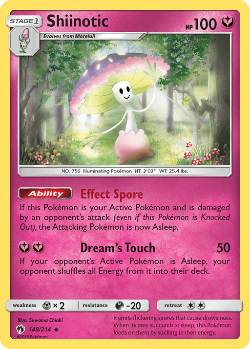 Shiinotic (148/214) [Sun & Moon: Lost Thunder] - for just $0.15! 