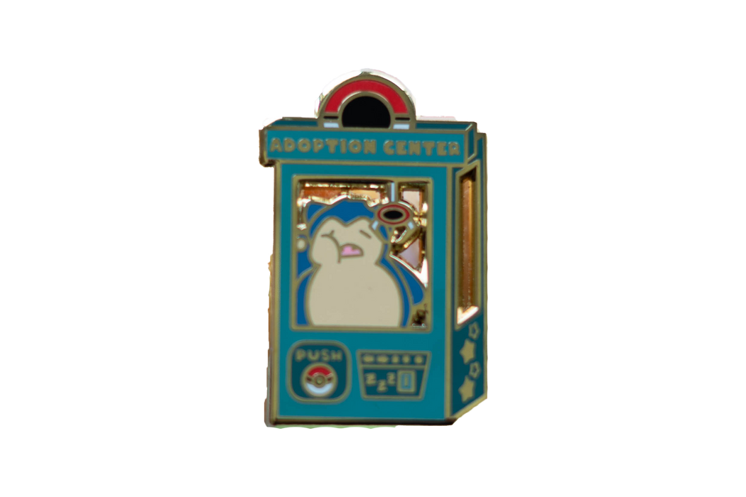 Pokemon:  Snorlax Adoption Center Enamel Pin - for just $12! 