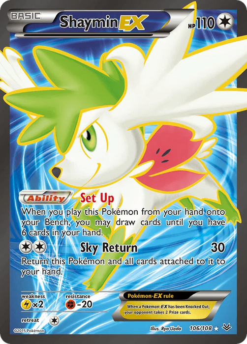 Shaymin EX (106/108) [XY: Roaring Skies] - for just $9.35! 