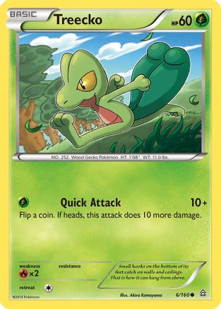 Treecko 006/160 - XY  Primal Clash - for just $0.11! 