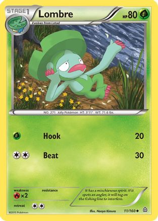 Lombre 011/160 - XY  Primal Clash - for just $0.06! 