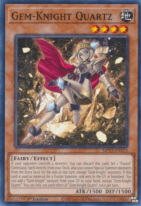 Gem-Knight Quartz [MP23-EN123] Common - for just $0.10! 