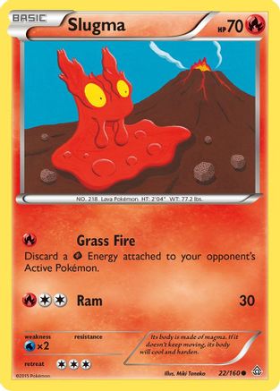 Slugma 022/160 - XY  Primal Clash - for just $0.10! 