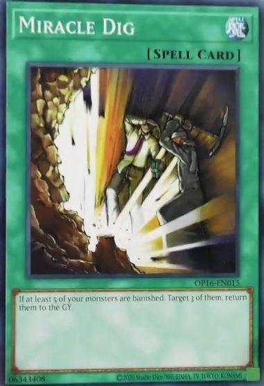 Miracle Dig [OP16-EN015] Common - for just $0.10! 