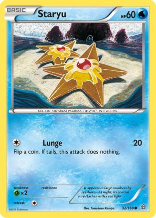 Staryu 032/160 - XY  Primal Clash - for just $0.17! 