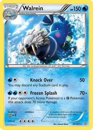 Walrein 048/160 - XY  Primal Clash - for just $0.14! 