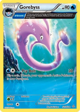 Gorebyss (Alpha) 052/160 - XY  Primal Clash - for just $0.25! 
