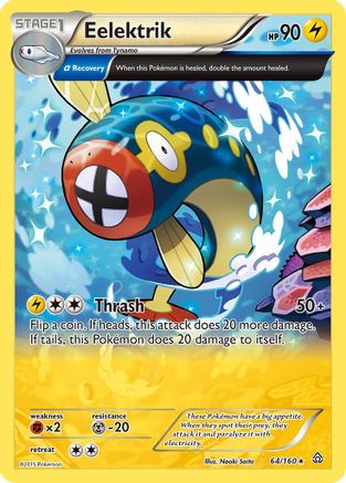 Eelektrik (Alpha) 064/160 - XY  Primal Clash - for just $0.38! 