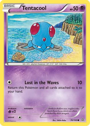 Tentacool 070/160 - XY  Primal Clash - for just $0.05! 